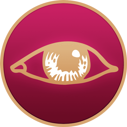 Eye of Providence symbol showing all-seeing eye within triangle surrounded by light rays