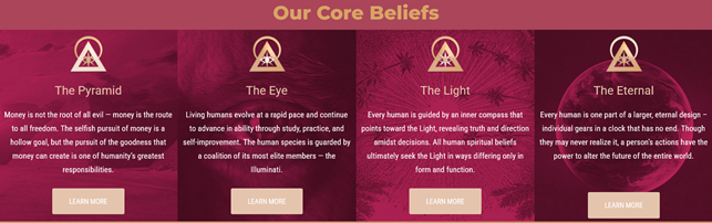 symbols on Illuminati Official Website - Join Illuminati 2026 Illuminati-official.com